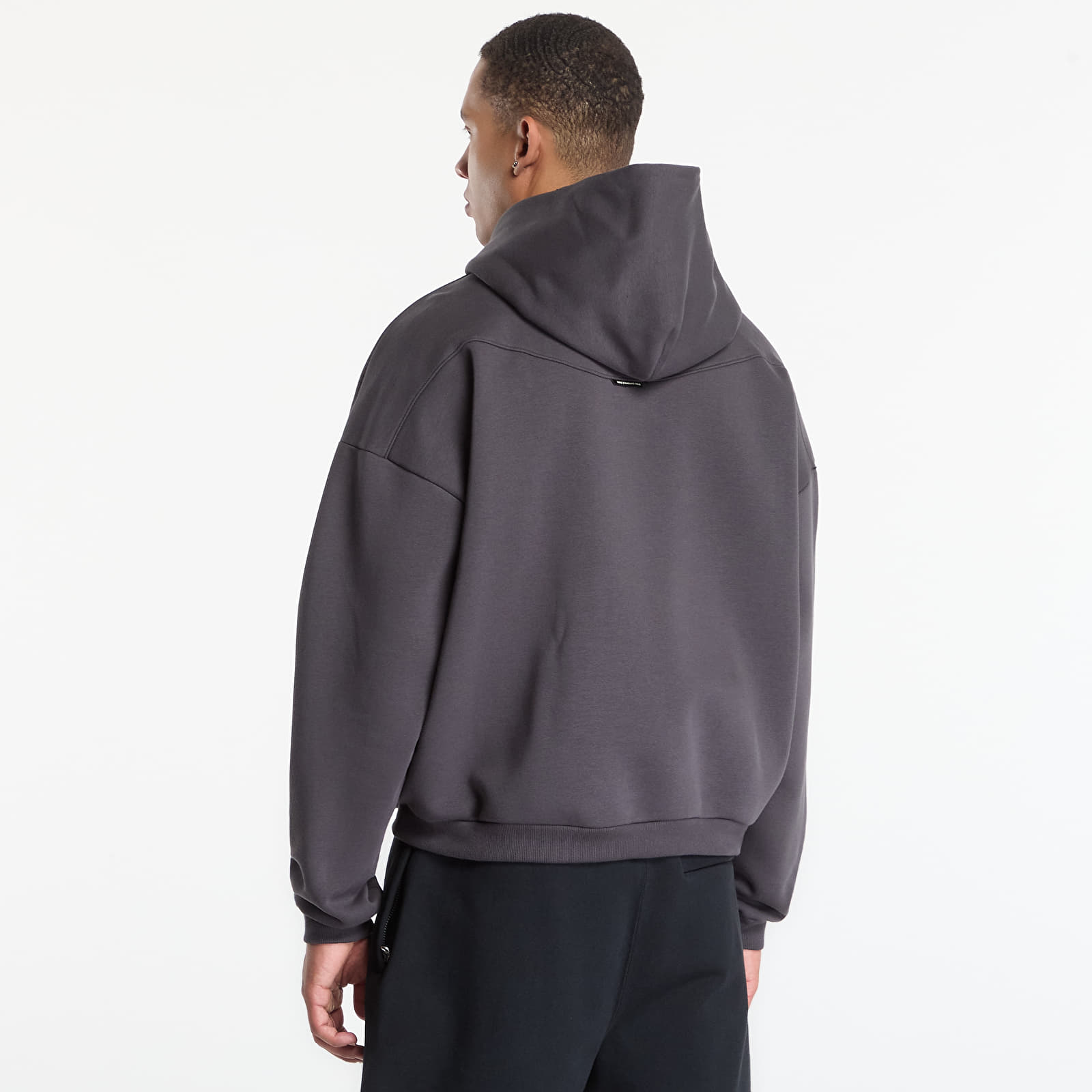 Hoodies and sweatshirts  Nike Standard Issue Men's Brushed Pullover Basketball Hoodie Anthracite/ White/ Pale Ivory