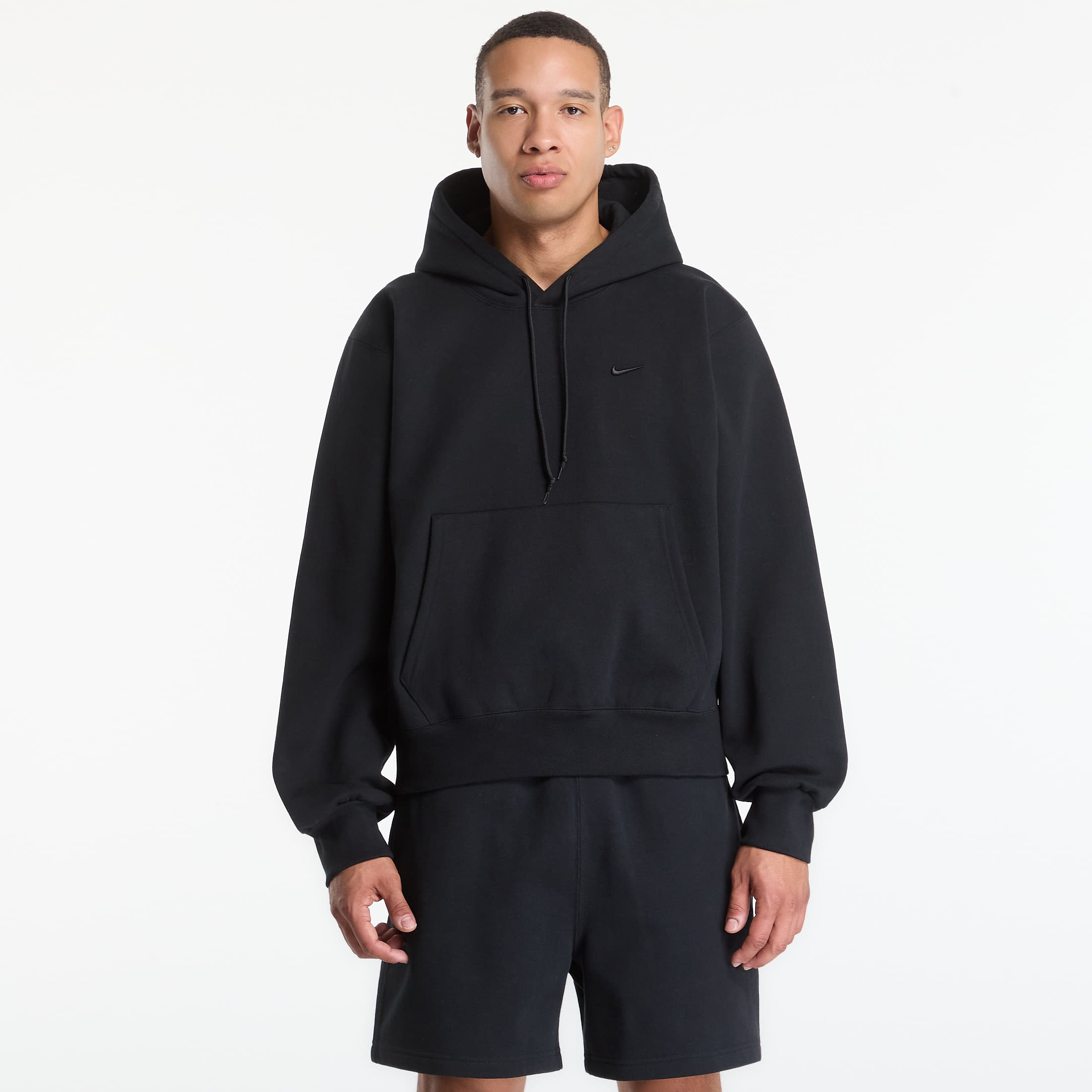 Sweatshirt Nike Mens Fleece Hoodie Black L