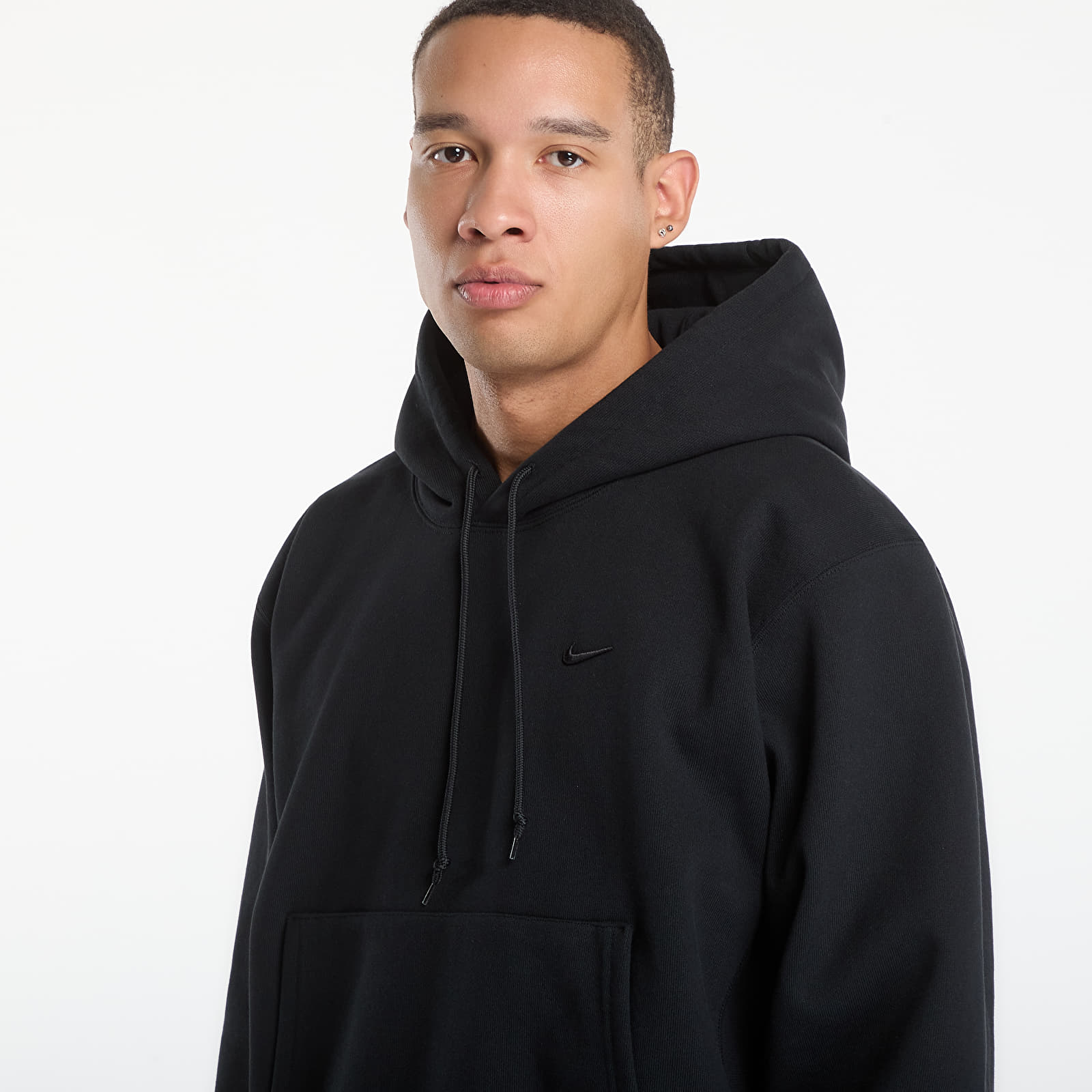 Hoodies and sweatshirts  Nike Men's Fleece Hoodie Black