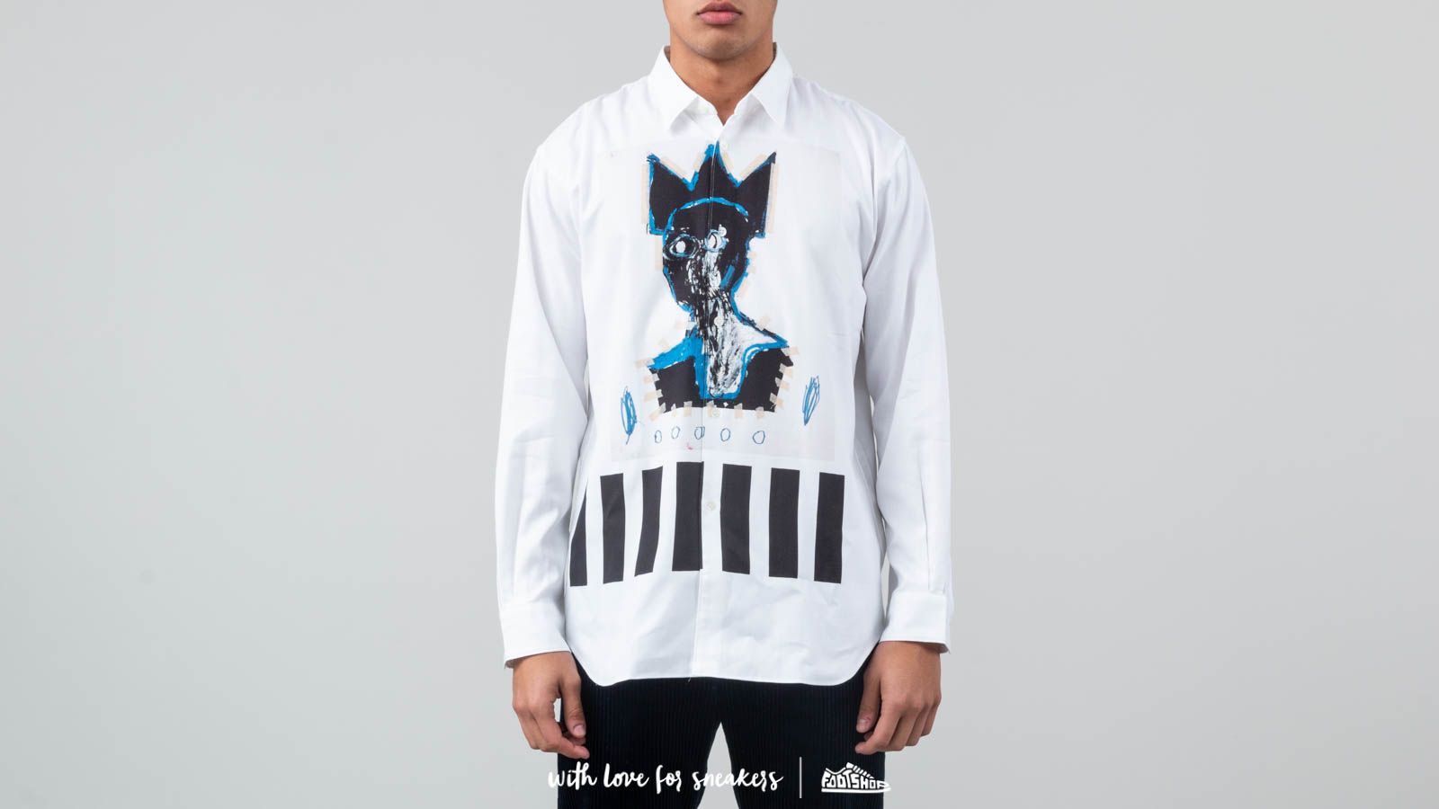 Shirts Comme des Garçons Shirt x Jean-Michel Basquiat Shirt White