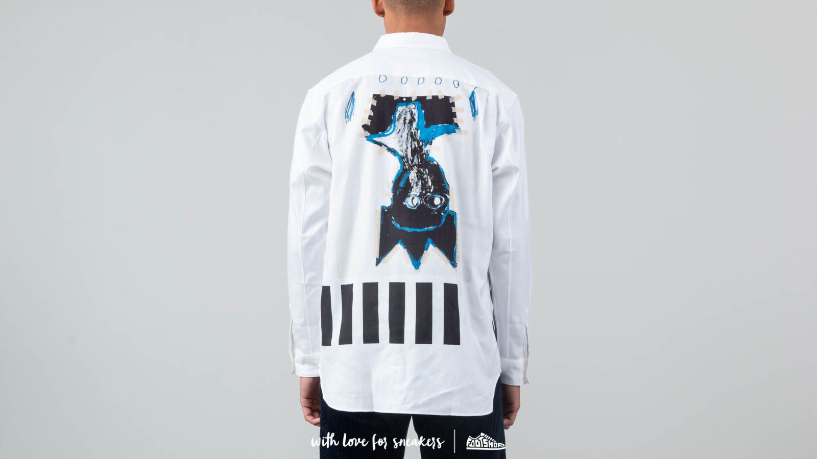 Cdg sales shirt basquiat