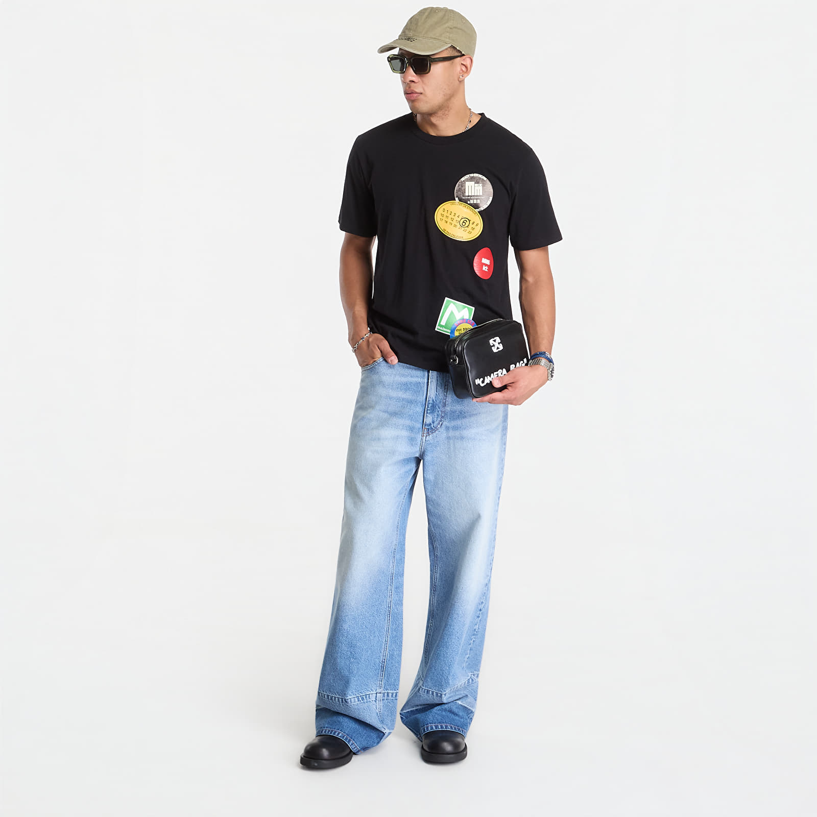 Men's T-shirts MM6 T-Shirt Black