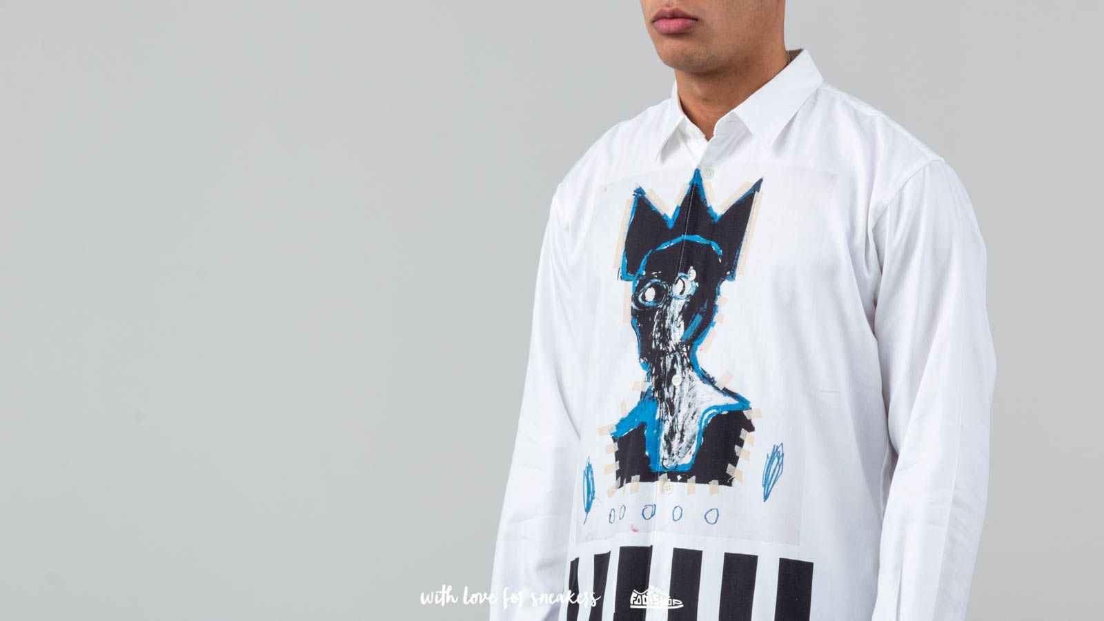 Comme des garcons basquiat shirt hotsell