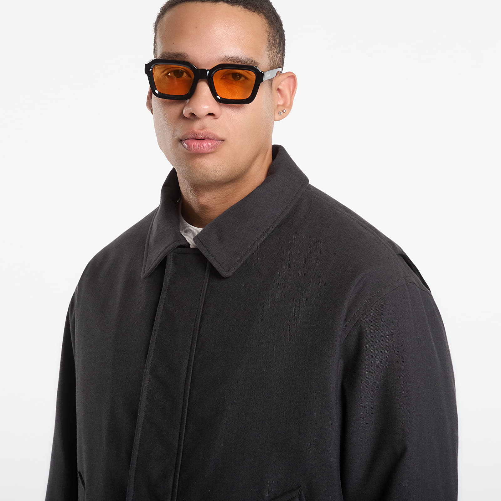 Herrenjacken MM6 Sportsjacket Dark Grey Melange