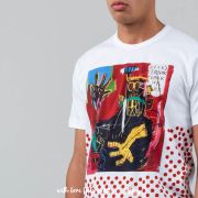 Comme des top garcons basquiat shirt