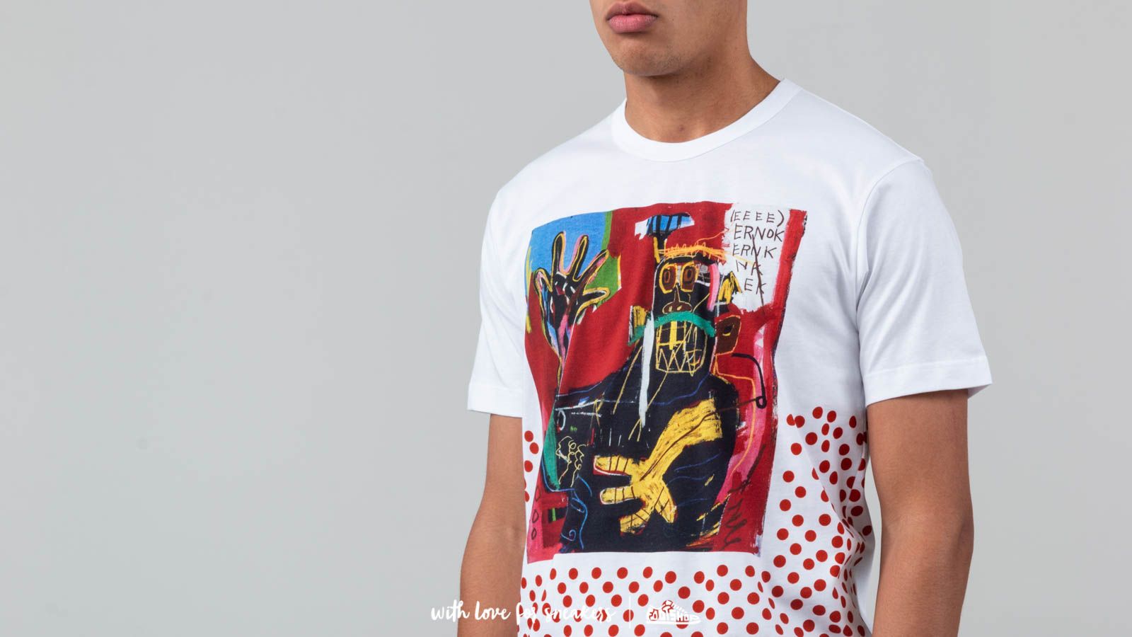 Cdg shirt basquiat sale