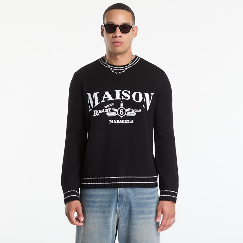Felpa MM6 Crewneck Black