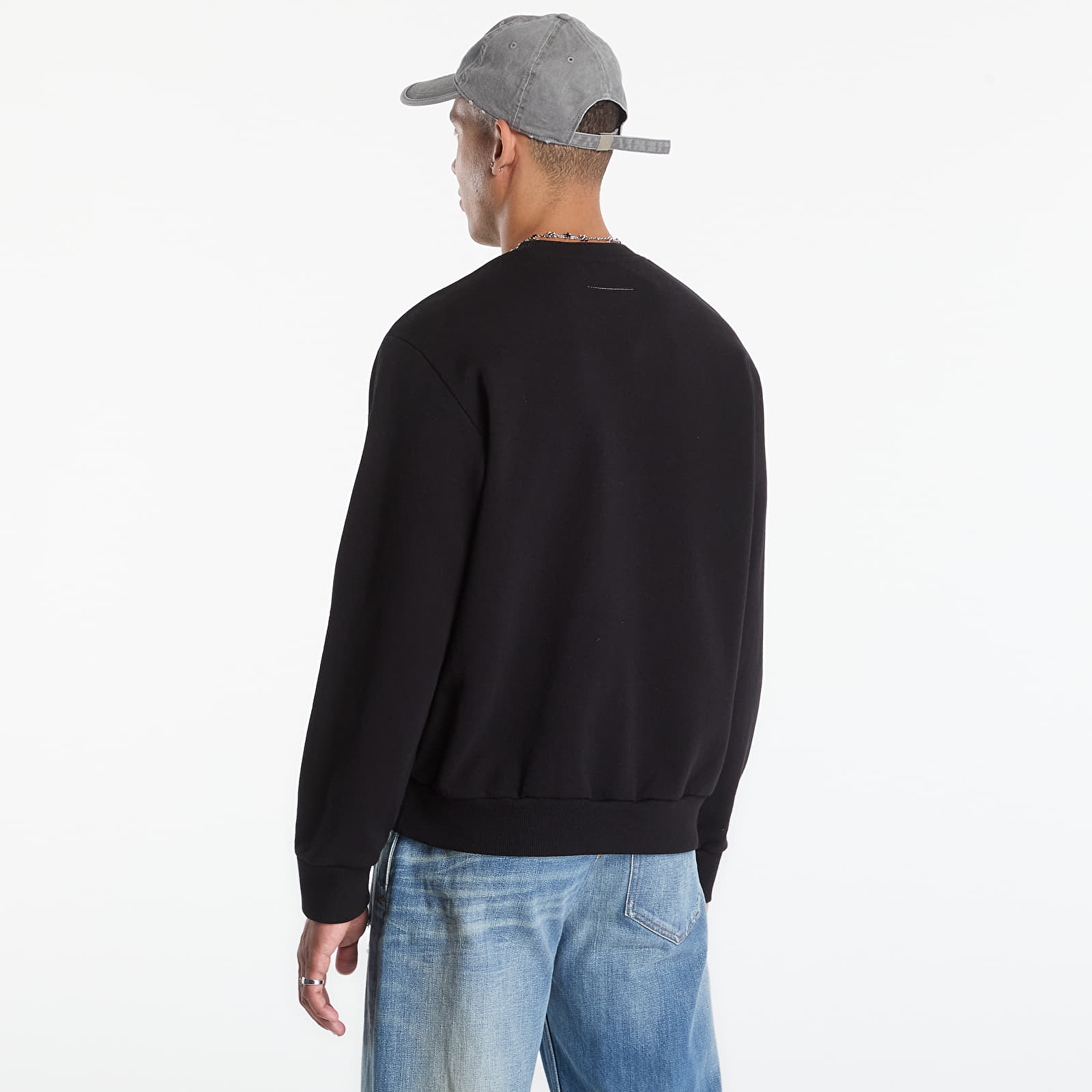 Mikinas ar kapuci un sporta krekli MM6 Sweatshirt Black