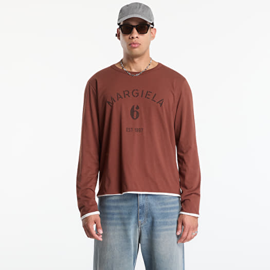 MM6 Long-Sleeved Top Medium Brown