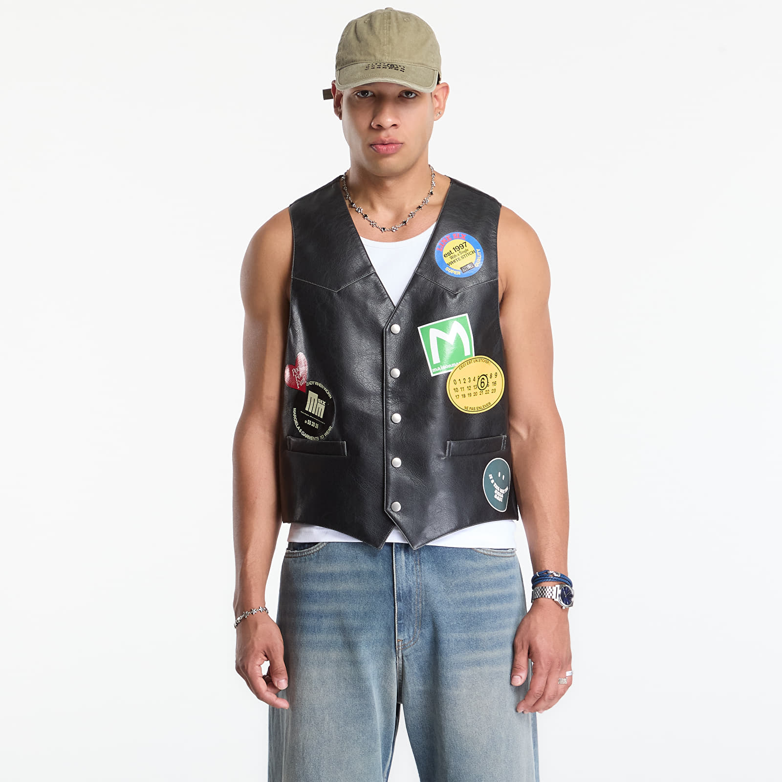 Vests MM6 Gilet Black