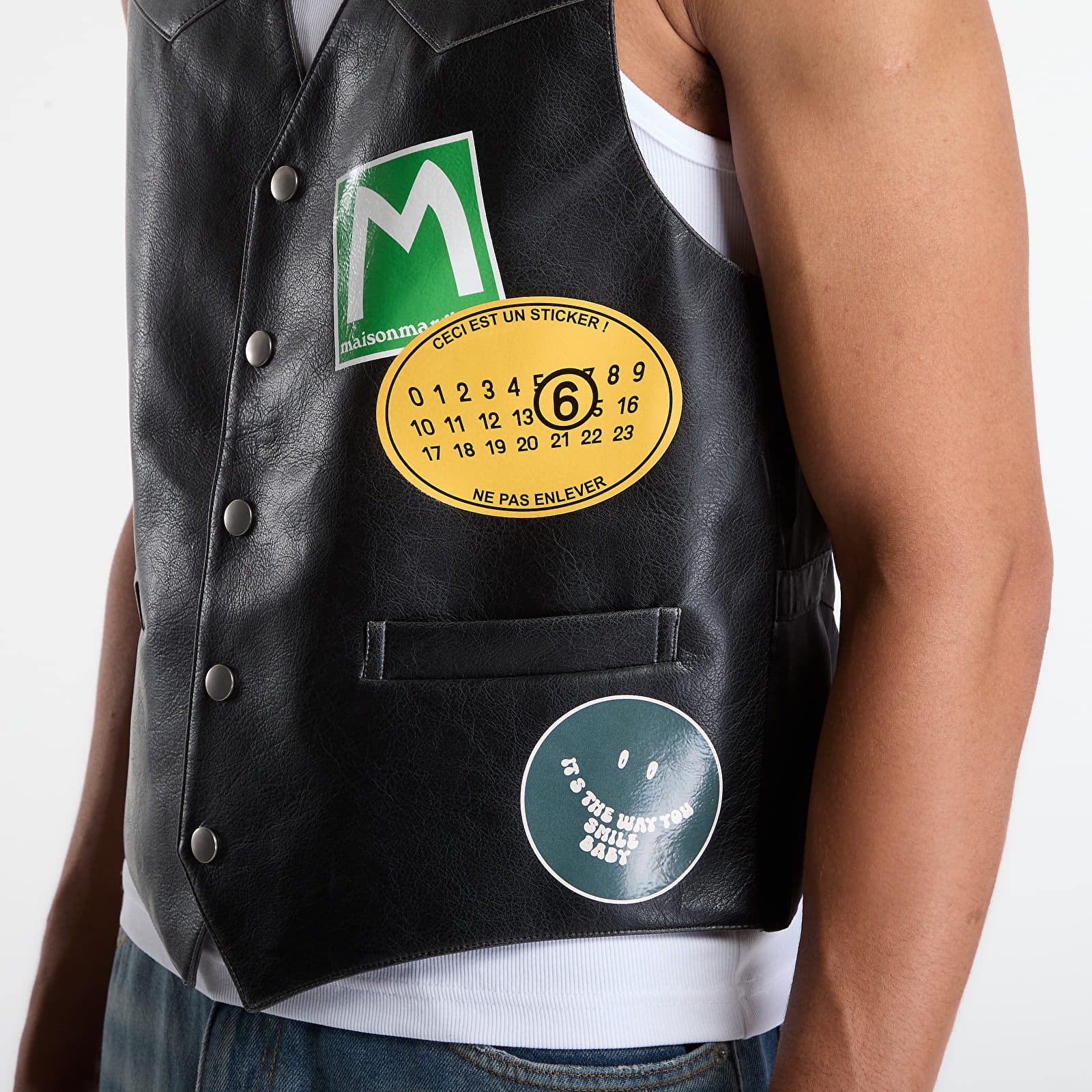 Vests MM6 Gilet Black