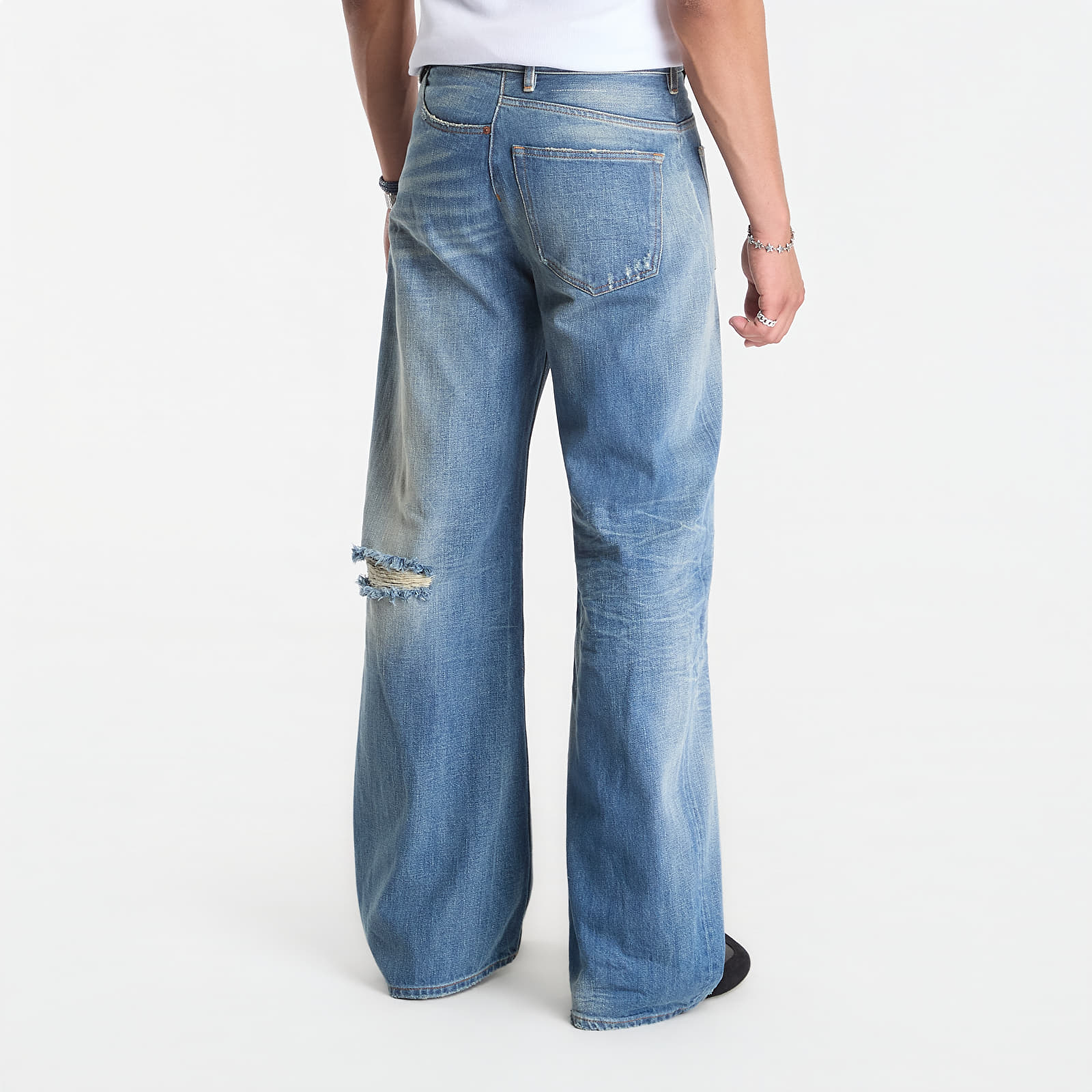 Jeans MM6 Pants 5 Pockets Medium Blue