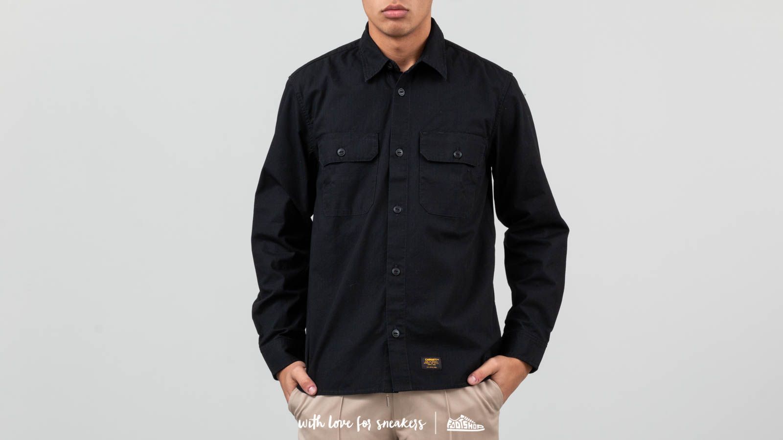 Ingek Carhartt WIP Mission Shirt Black