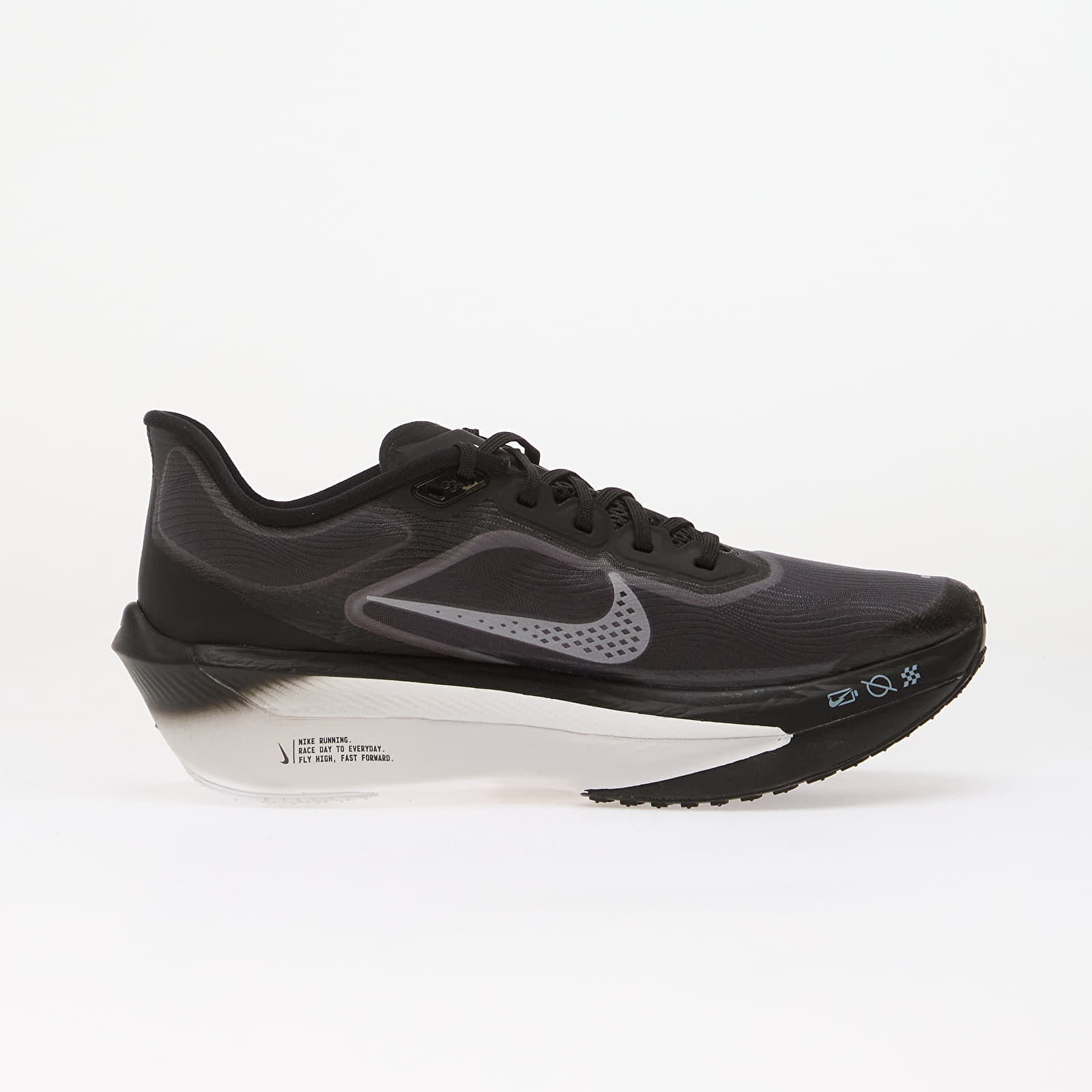 Herenschoenen Nike Zoom Fly 6 Black/ White-Lt Smoke Grey