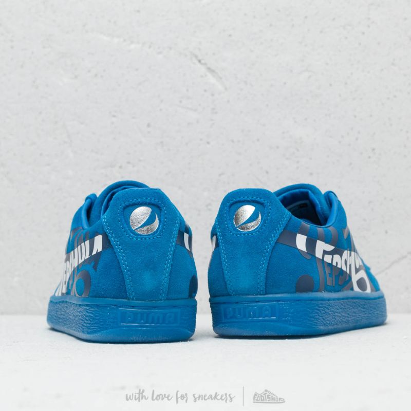 Chaussures et baskets homme Puma x Pepsi Suede Classic Clean Blue