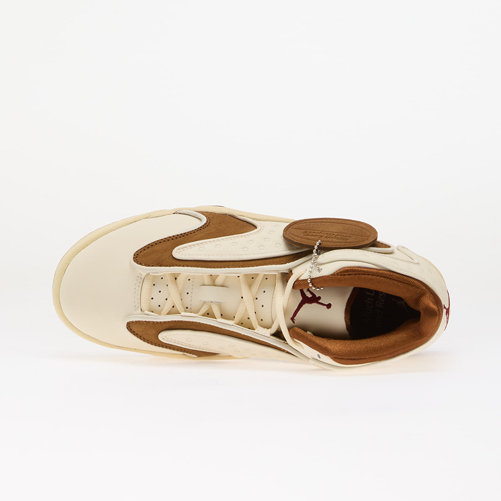 Scarpe donna Air Jordan OG Pale Ivory/ Track Red-Lt British Tan