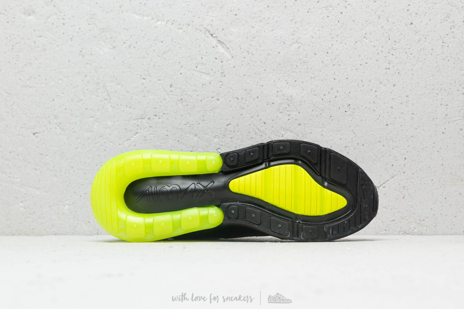 Herren Sneaker und Schuhe Nike Air Max 270 Black Volt Black Oil Grey Footshop