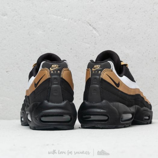 Black metallic gold sales air max 95