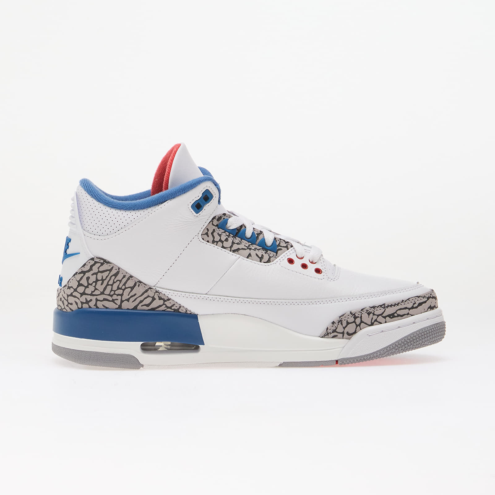 Pánske tenisky a topánky Air Jordan 3 Retro "True Blue" White/ Fire Red-True Blue