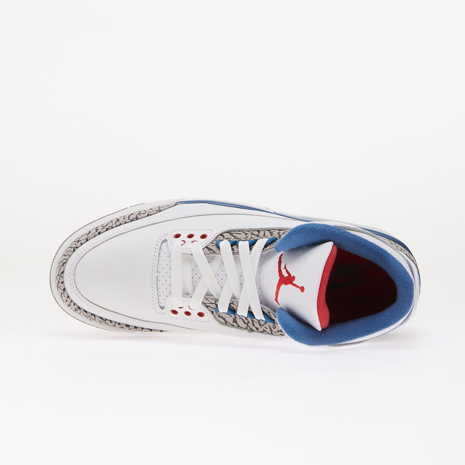 Pánske tenisky a topánky Air Jordan 3 Retro "True Blue" White/ Fire Red-True Blue