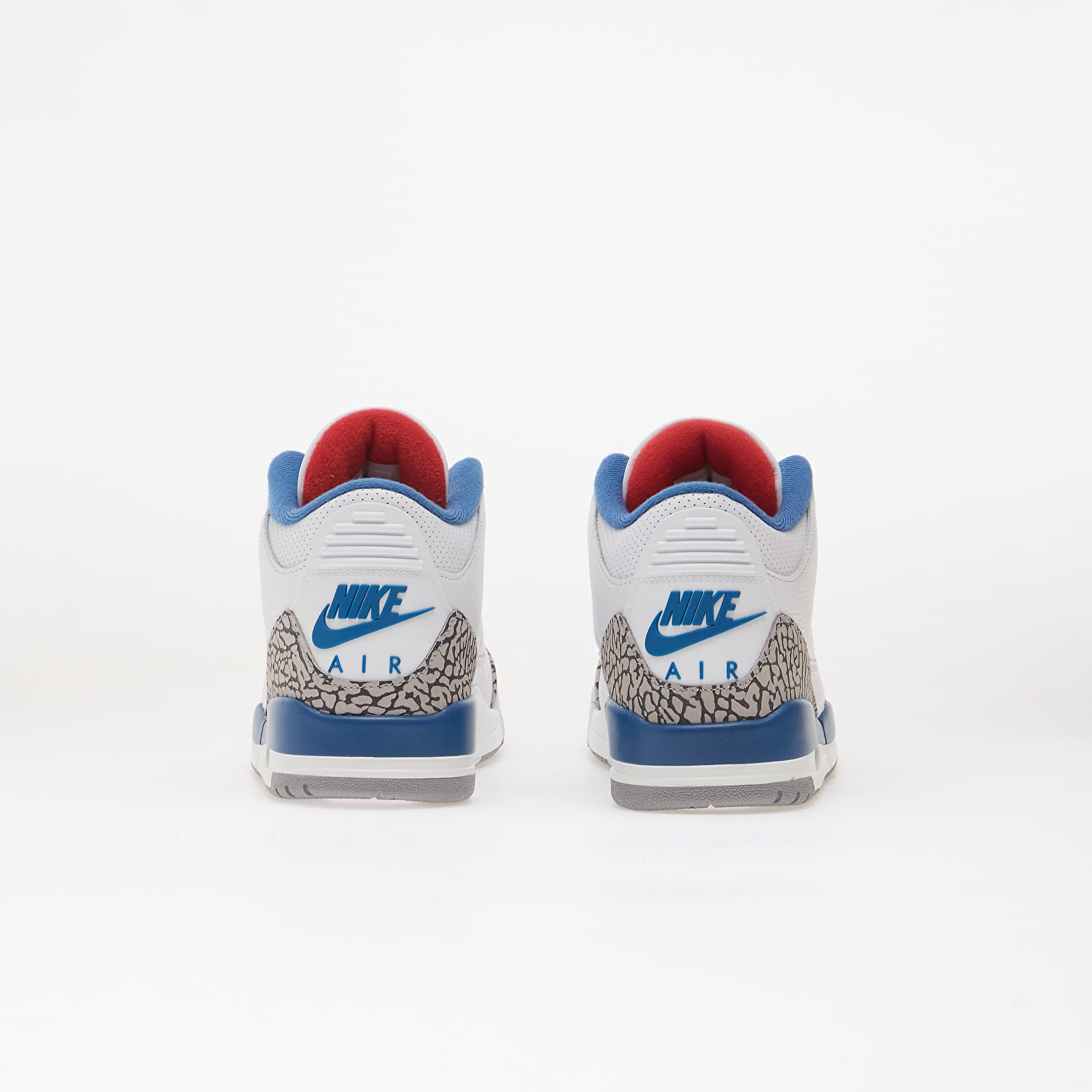 Pánske tenisky a topánky Air Jordan 3 Retro "True Blue" White/ Fire Red-True Blue