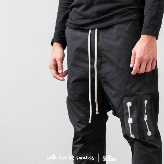 Pants Rick Owens DRKSHDW Drawstring Long Pants Black | Footshop