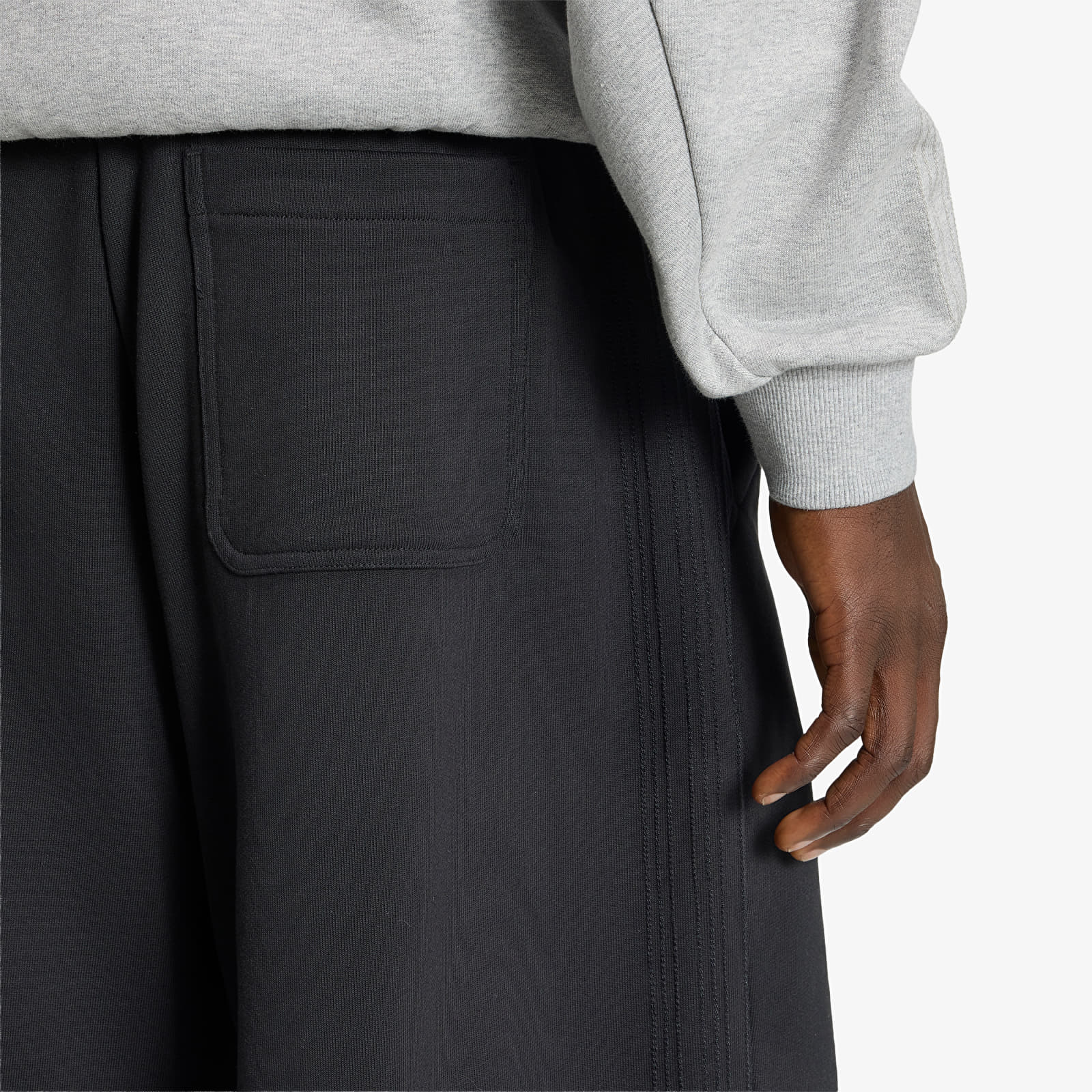 Men's trousers adidas Premium Essentials Open Wide Hem Pants Black