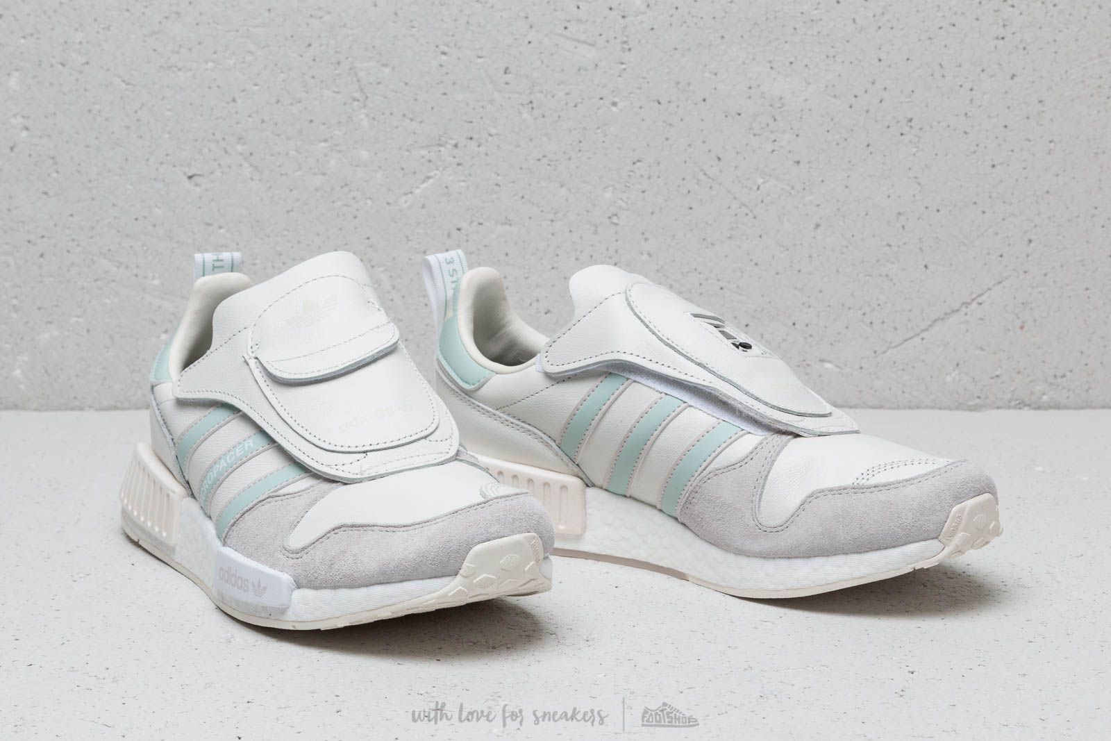 Men's shoes adidas Micropacer x R1 Cloud White/ Ftw White / Grey One
