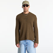 MM6 Crewneck Khaki/ Black Print