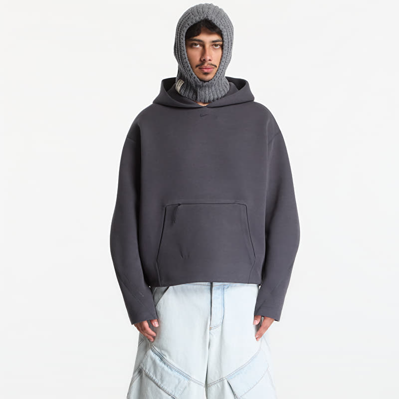 Sweatshirt Nike Tech Men's Fleece Pullover Hoodie Anthracite/ Black