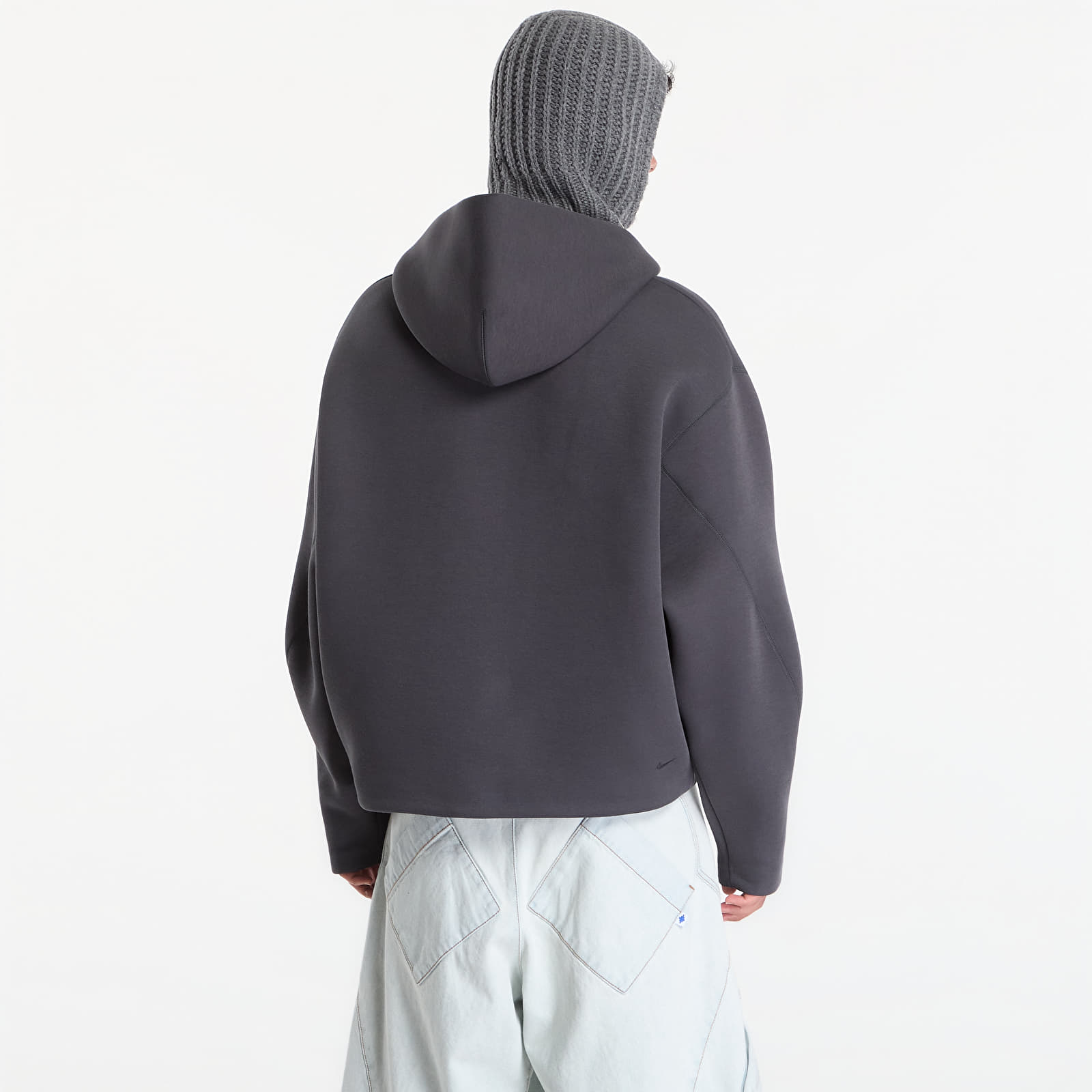 Hoodies och sweatshirts Nike Tech Men's Fleece Pullover Hoodie Anthracite/ Black