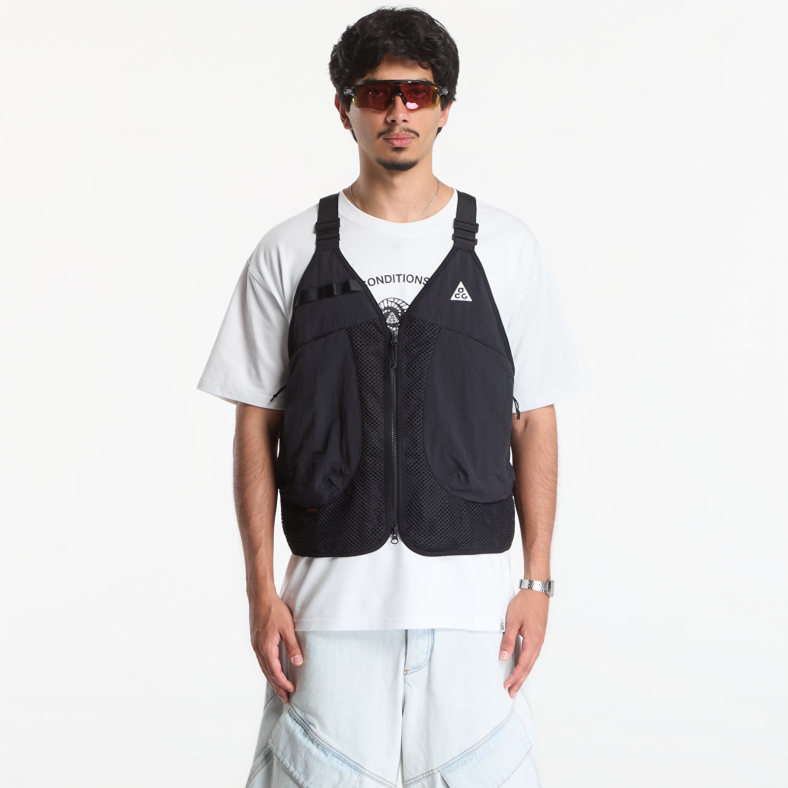 Vesty Nike ACG "Dolomiti" Vest Black/ Summit White