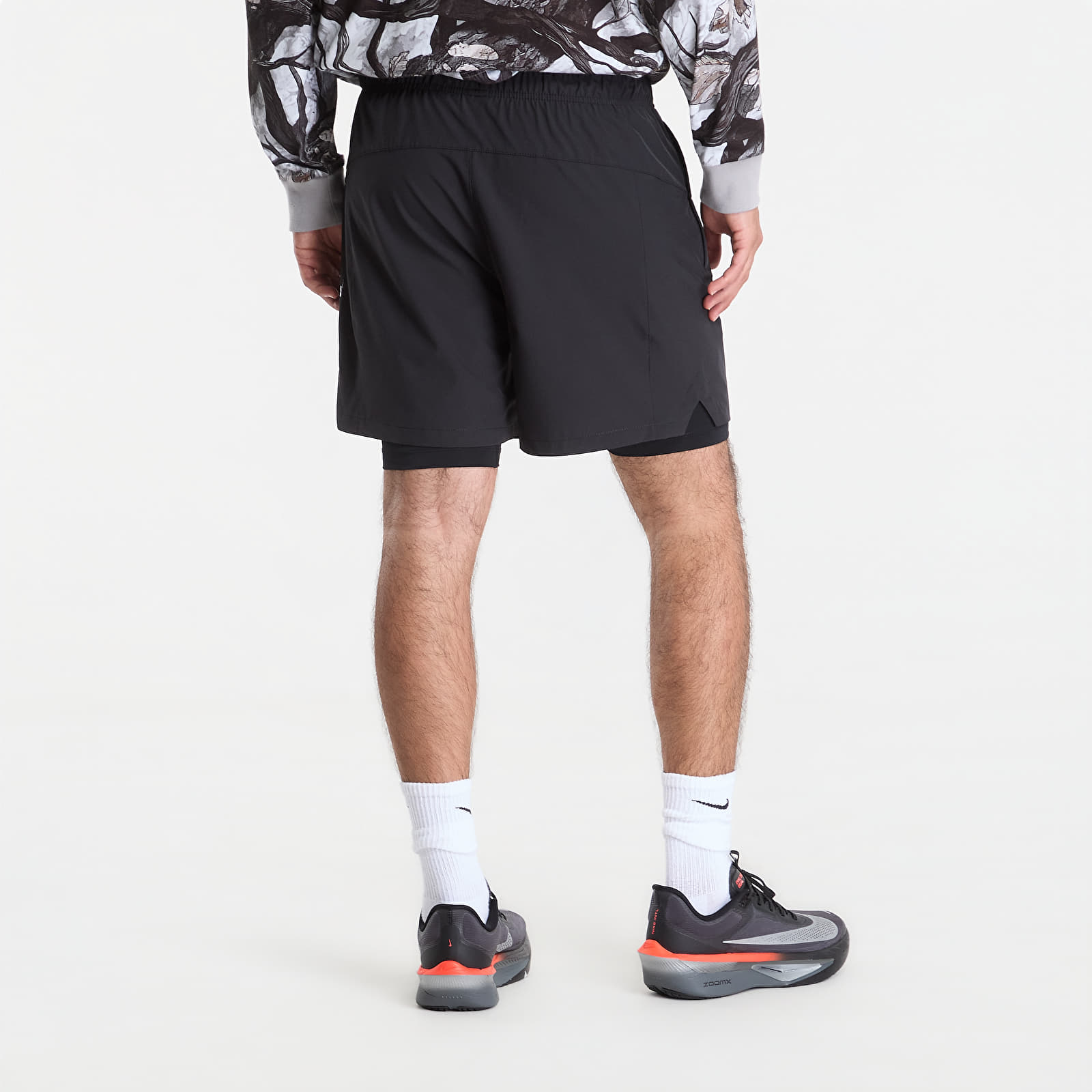 Shorts Jordan Sport Flightweight Men's Dri-FIT Lined Shorts Black/ Dark Shadow