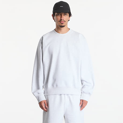 Sweatshirt Nike Men's Fleece Crew-Neck Sweatshirt Birch Heather
