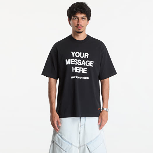 T-shirt Nike "Your Message Here" T-Shirt Black