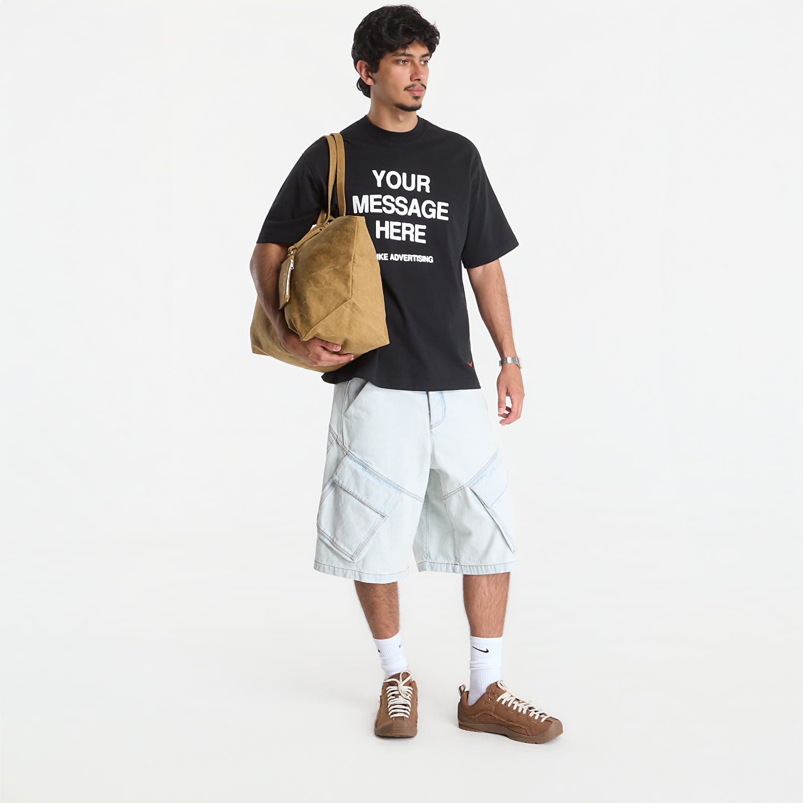 T-shirts Nike "Your Message Here" T-Shirt Black