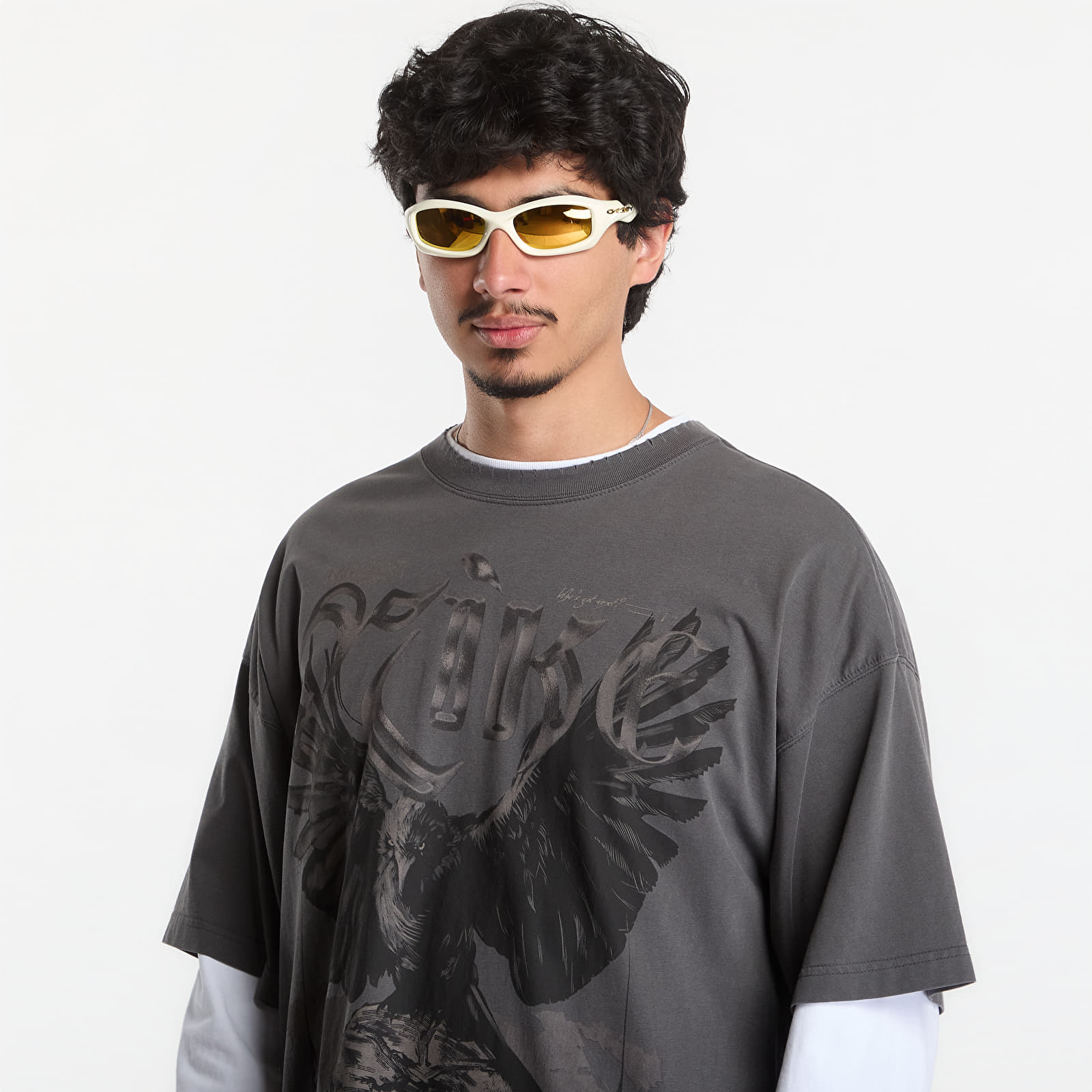 T-shirts  Nike Men's Basketball Oversized T-Shirt Black