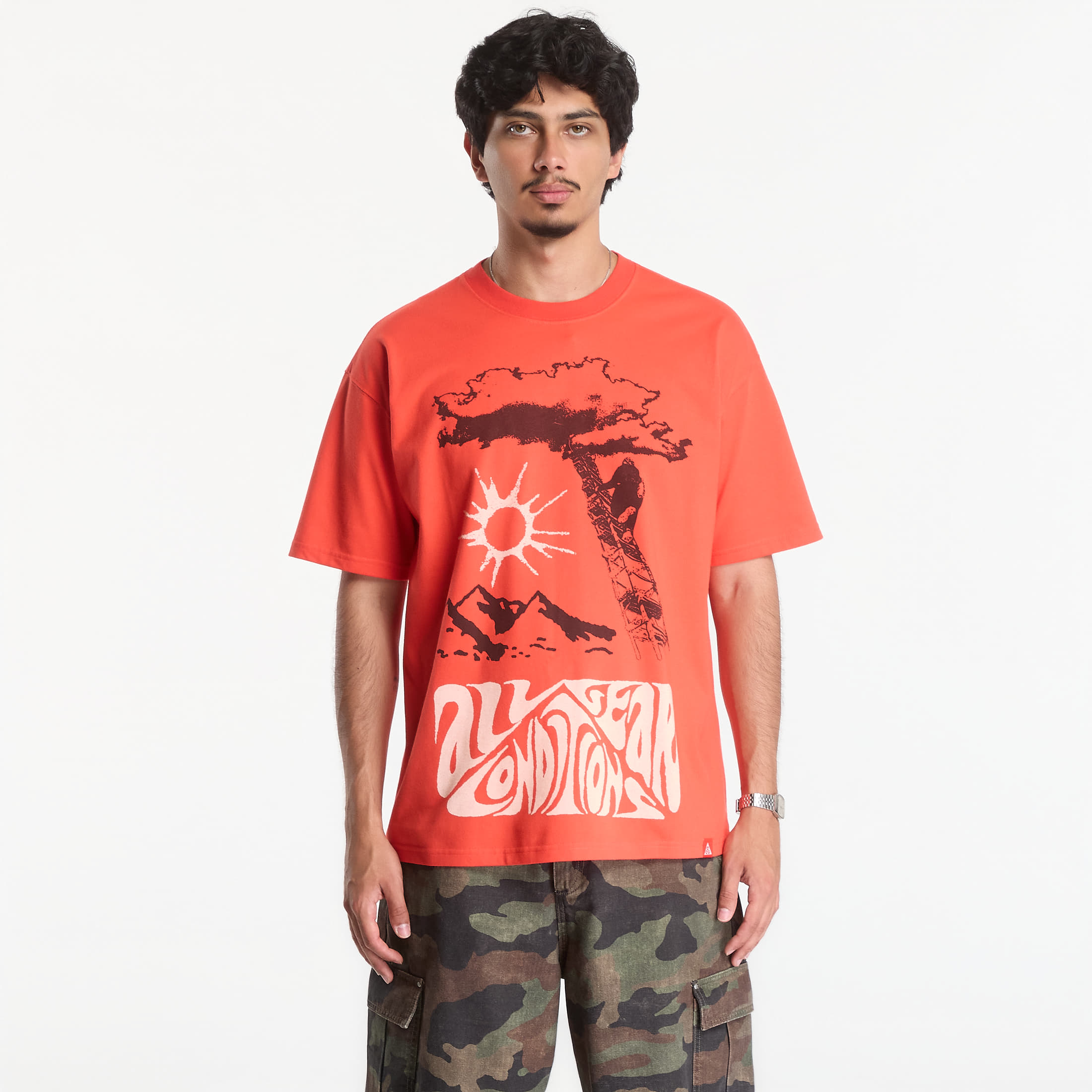 Тениска ACG Men's Dri-FIT T-Shirt Lt Crimson XS