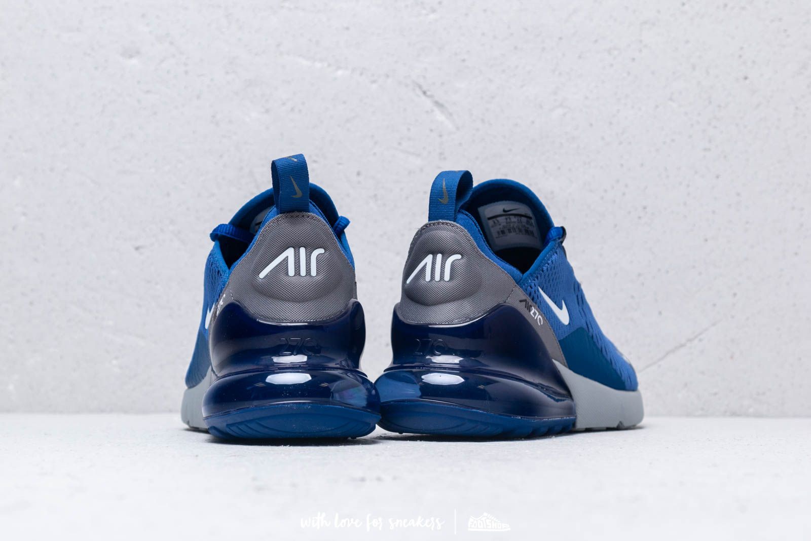 Nike air max 270 on sale indigo force/wolf grey/cool grey/white