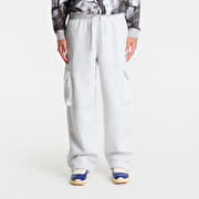 Jordan Brooklyn Men's Oversized Fleece Cargo Pants Neutral Grey/ Htr/ Lt Smoke Grey