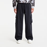 Jordan Brooklyn Men's Oversized Fleece Cargo Pants Black/ Dk Smoke Grey