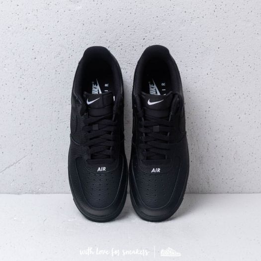 Men's shoes Nike Air Force '07 Leather Black/ Black-White Footshop