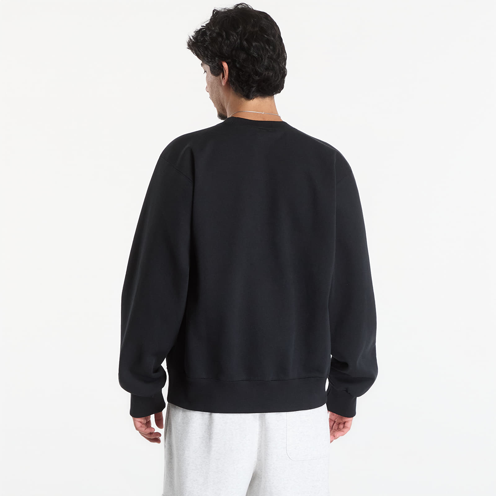 Hoodies en truien Nike Men's Fleece Crew-Neck Sweatshirt Black