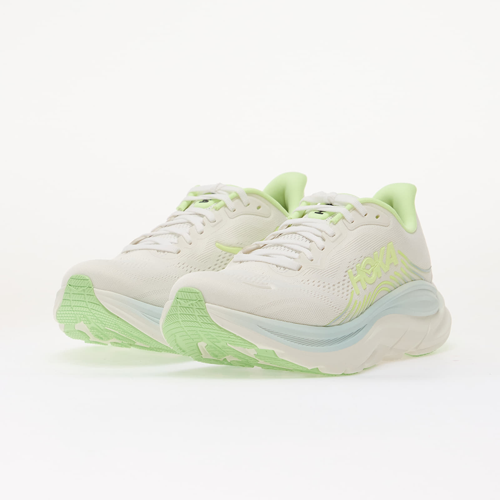 Chaussures et baskets femme Hoka® W Clifton 11 Frost/ Neon Yuzu
