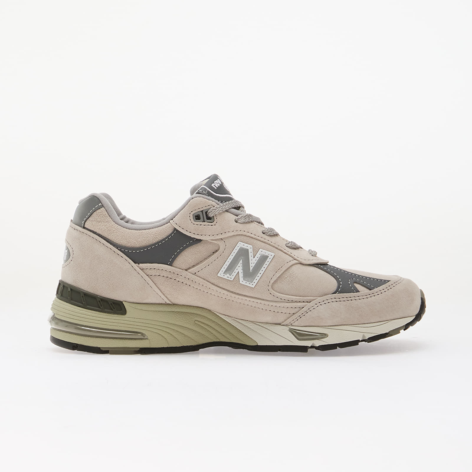 Dámské tenisky a boty New Balance W991 Made in UK Dove/ Smoked Pearl/ Silver Reflective