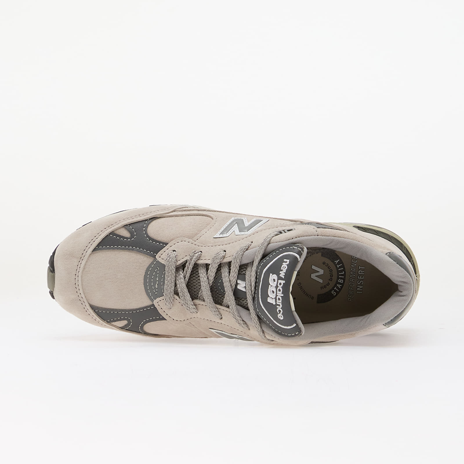 Dámské tenisky a boty New Balance W991 Made in UK Dove/ Smoked Pearl/ Silver Reflective