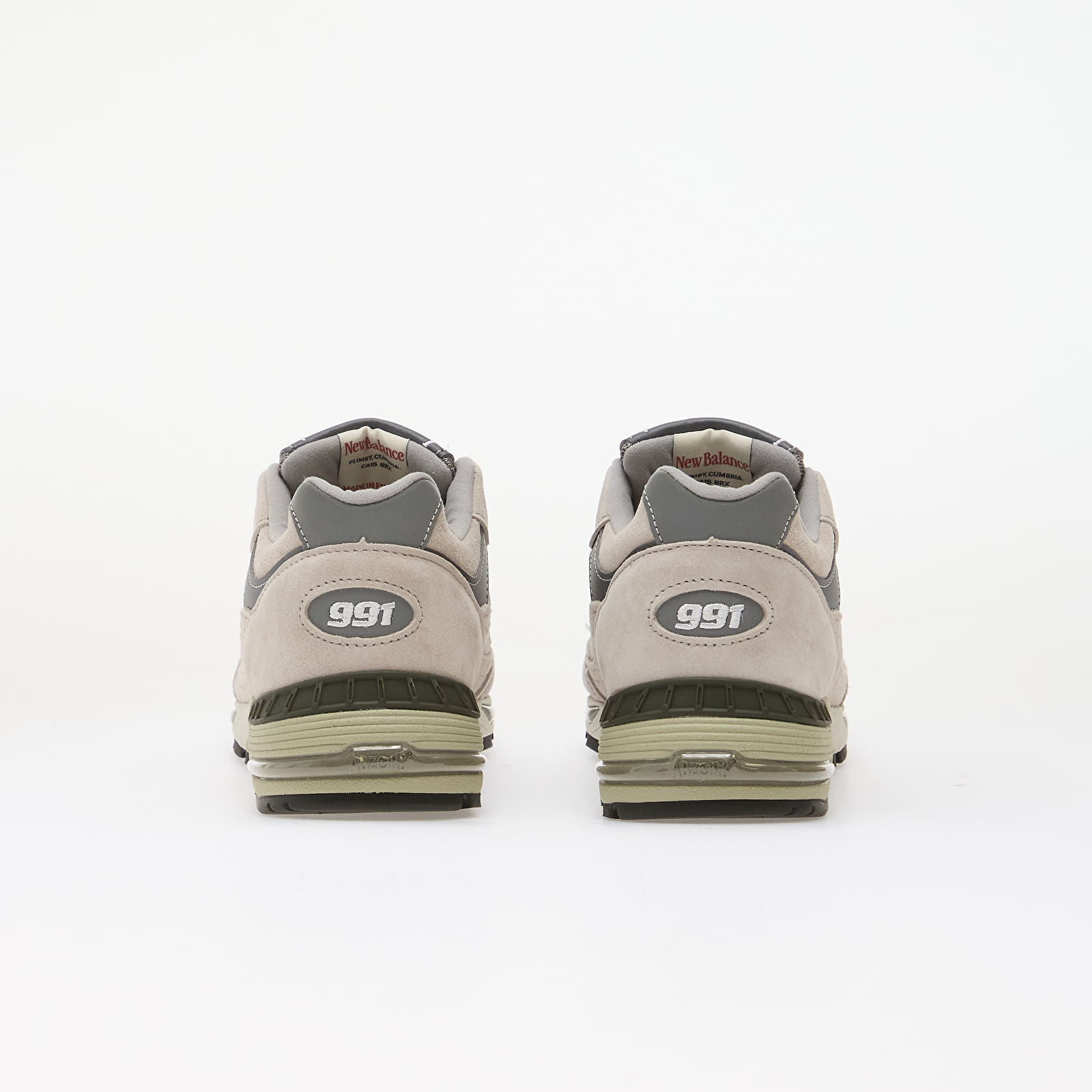 Dámské tenisky a boty New Balance W991 Made in UK Dove/ Smoked Pearl/ Silver Reflective