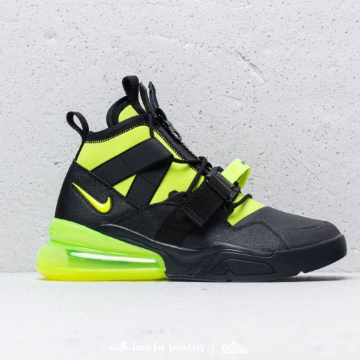 Men s shoes Nike Air Force 270 Utility Black Volt Footshop