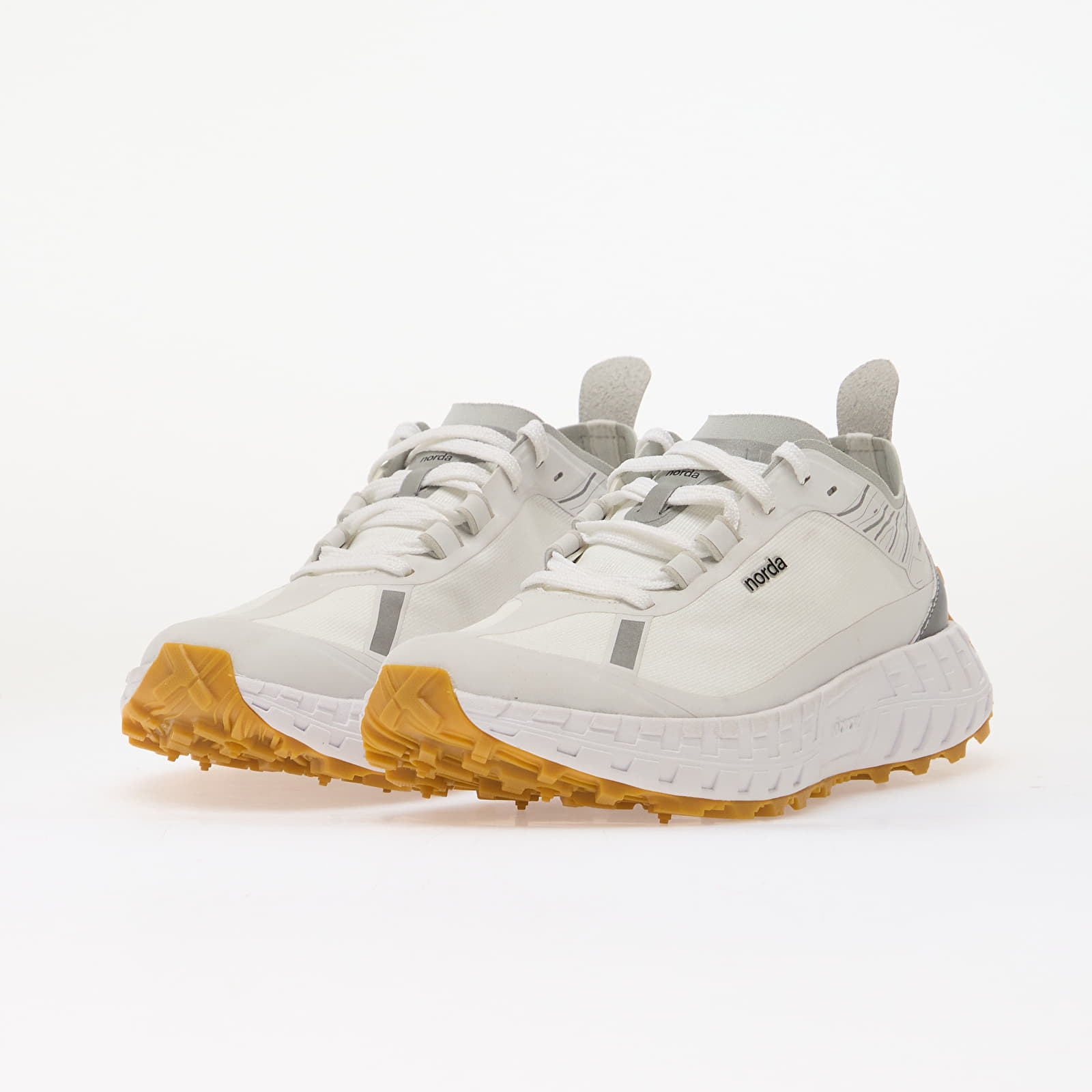 Joggesko for kvinner Norda 001 White Gum