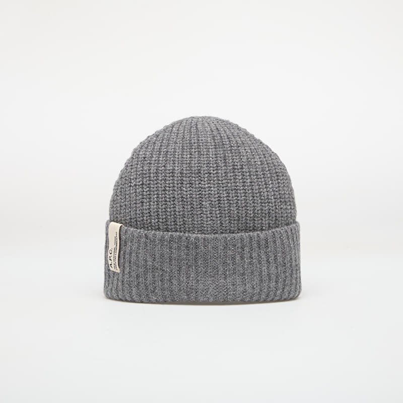 Čepice A.P.C. Noa Beanie Anthracite